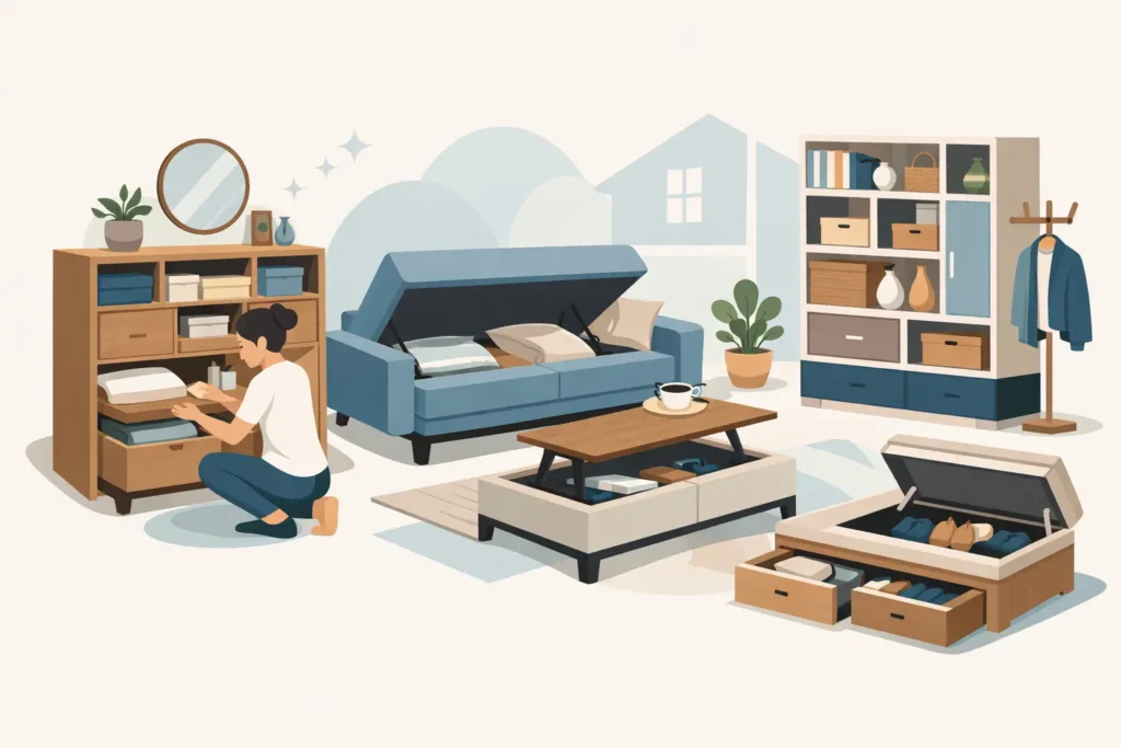 Decluttering Storage for Furniture That Works