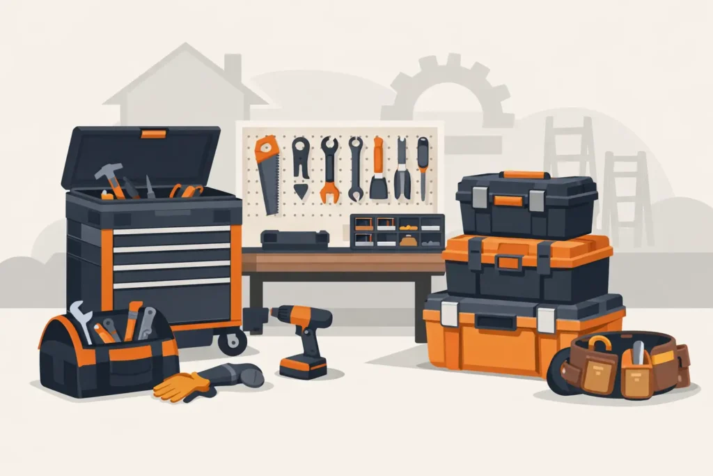 Tool Storage for Tradespeople That Works Hard