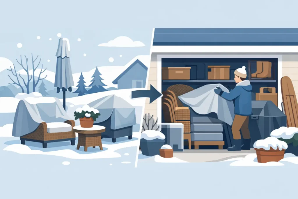 Winter Garden Furniture Storage Made Simple