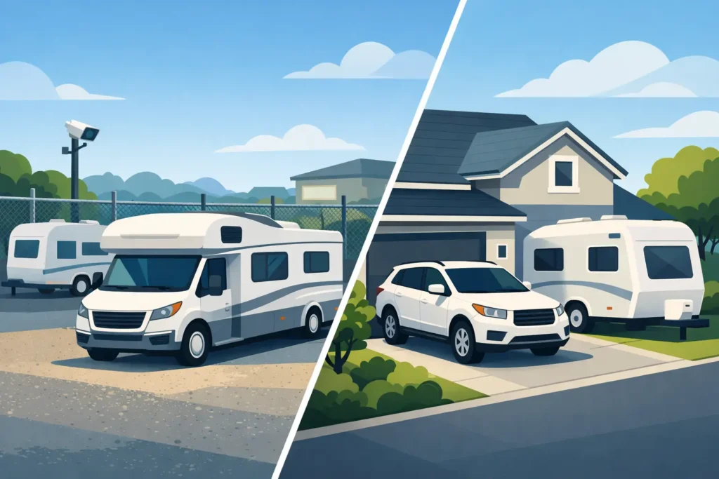 Caravan Compound Versus Driveway Parking: Which Wins?